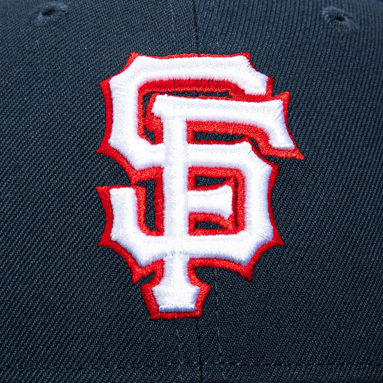 New Era 59Fifty San Francisco Giants Korea Flag Patch Hat - Navy, White, Red sold by Hat Club product image thumbnail 4