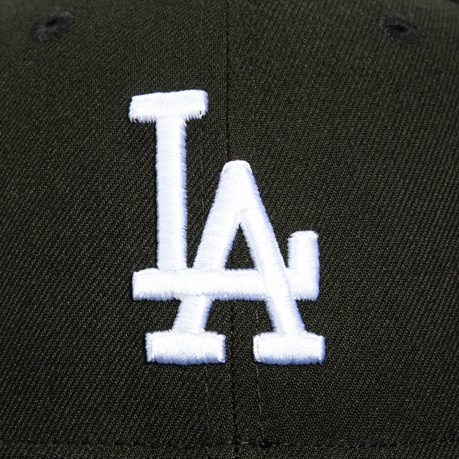 New Era 59Fifty Los Angeles Dodgers Korea Flag Patch Hat - Black, White sold by Hat Club product image thumbnail 4