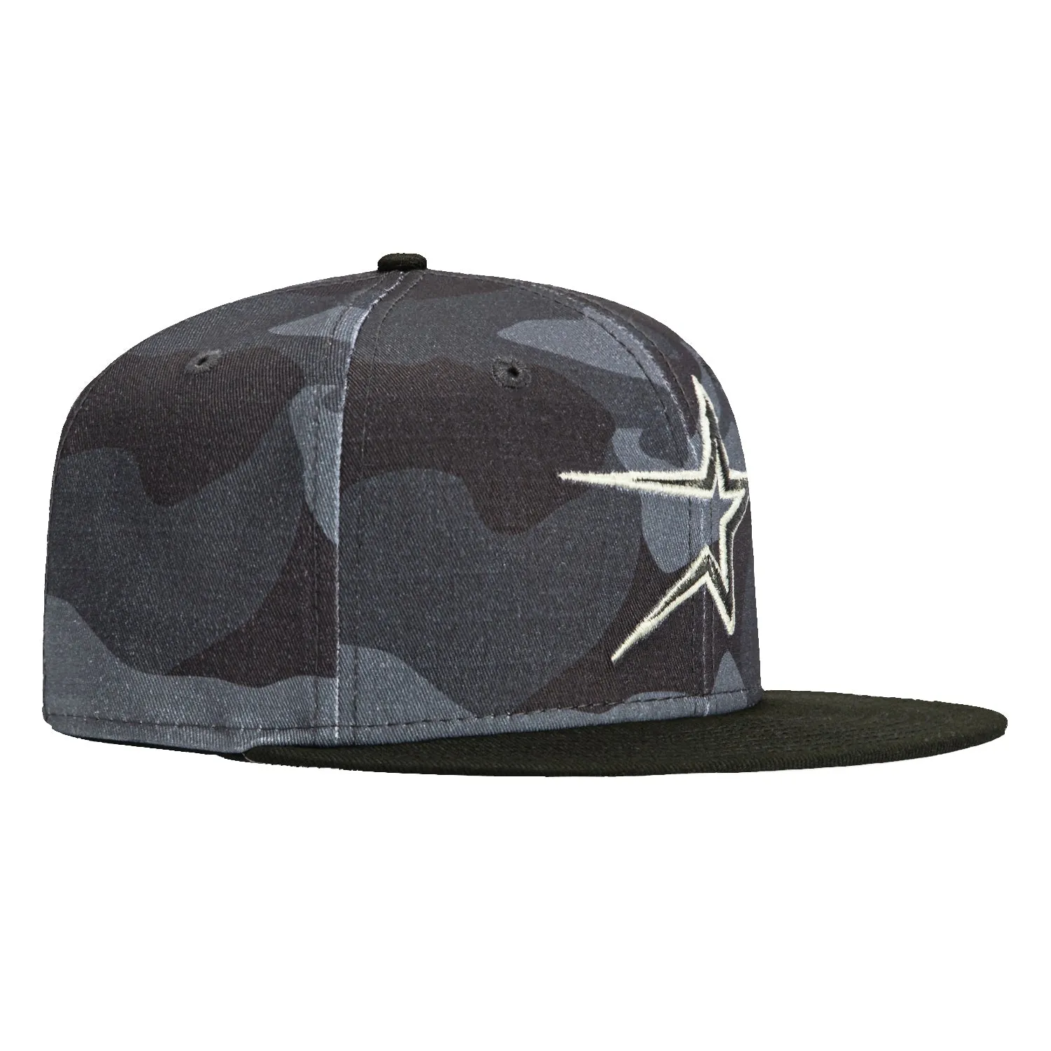 New Era 59Fifty Camo Vize Houston Astros Glow in the Dark Hat - Camo, Black sold by Hat Club