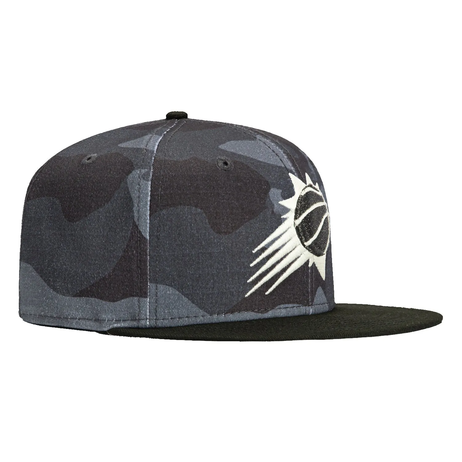 New Era 59Fifty Camo Vize Phoenix Suns Glow in the Dark Hat - Camo, Black sold by Hat Club