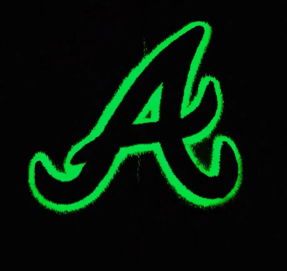 New Era 59Fifty Camo Vize Atlanta Braves Glow in the Dark Hat - Camo, Black sold by Hat Club product image thumbnail 2