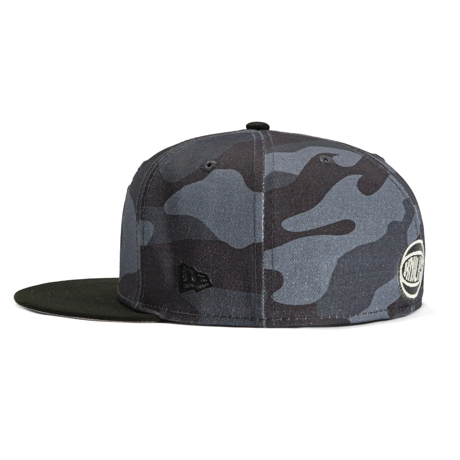 New Era 59Fifty Camo Vize New York Knicks Glow in the Dark Hat - Camo, Black sold by Hat Club product image thumbnail 3