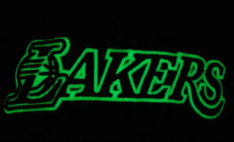 New Era 59Fifty Camo Vize Los Angeles Lakers Glow in the Dark Hat - Camo, Black sold by Hat Club product image thumbnail 2