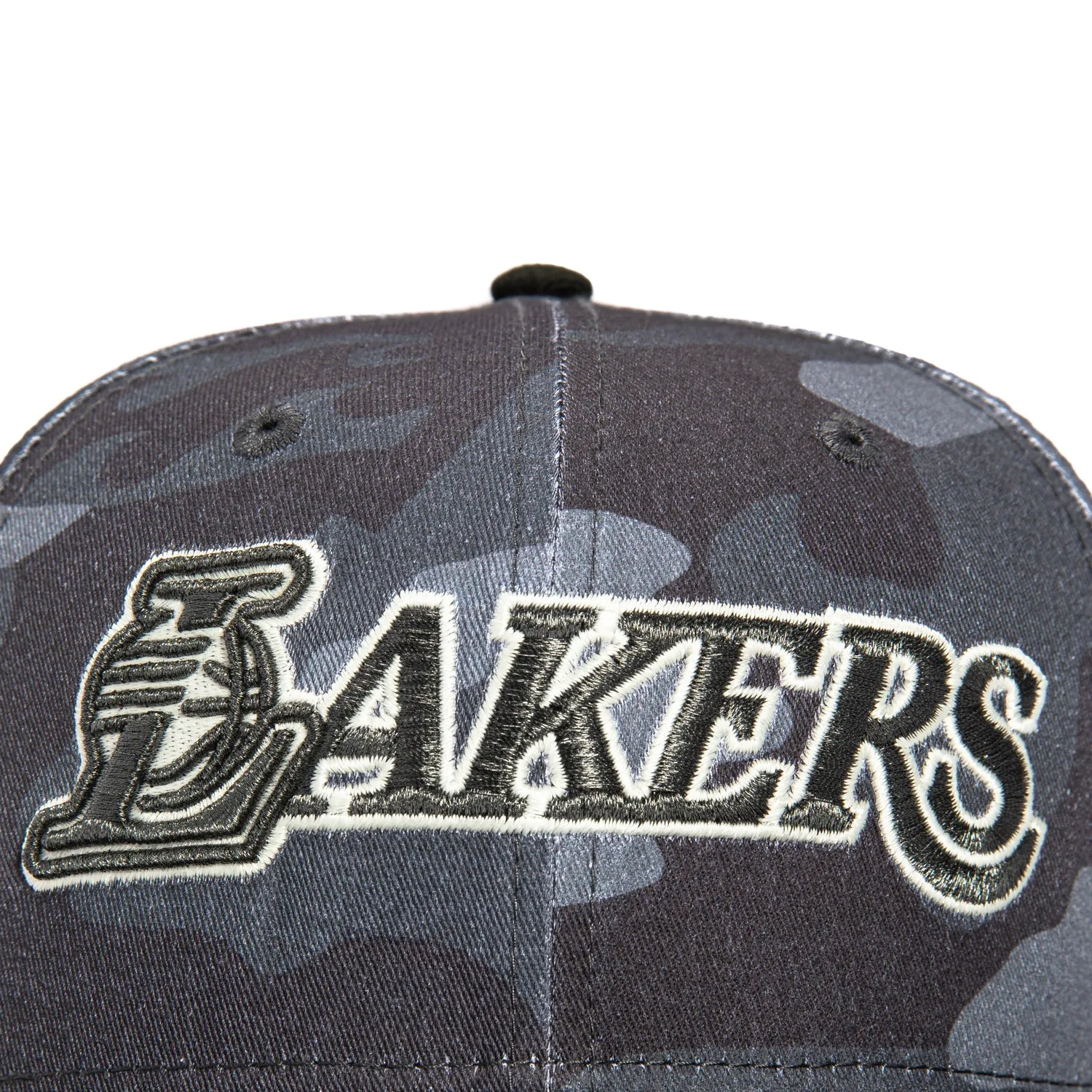 New Era 59Fifty Camo Vize Los Angeles Lakers Glow in the Dark Hat - Camo, Black sold by Hat Club product image thumbnail 5