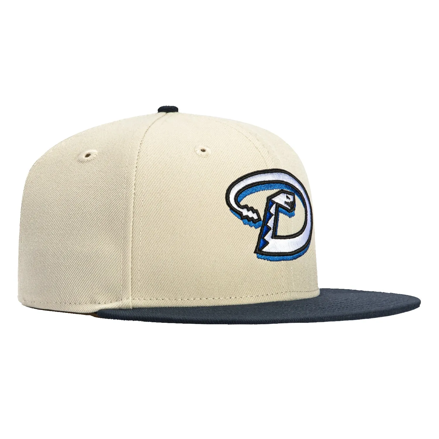 New Era 59Fifty Arizona Diamondbacks D Hat - Stone, Navy sold by Hat Club