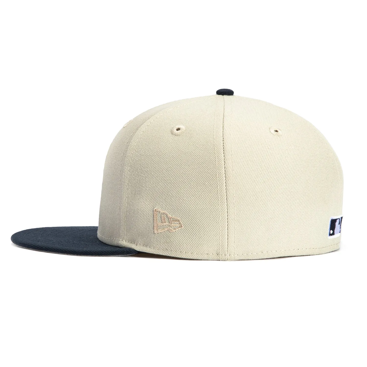 New Era 59Fifty Detroit Tigers Hat - Stone, Navy sold by Hat Club product image thumbnail 3
