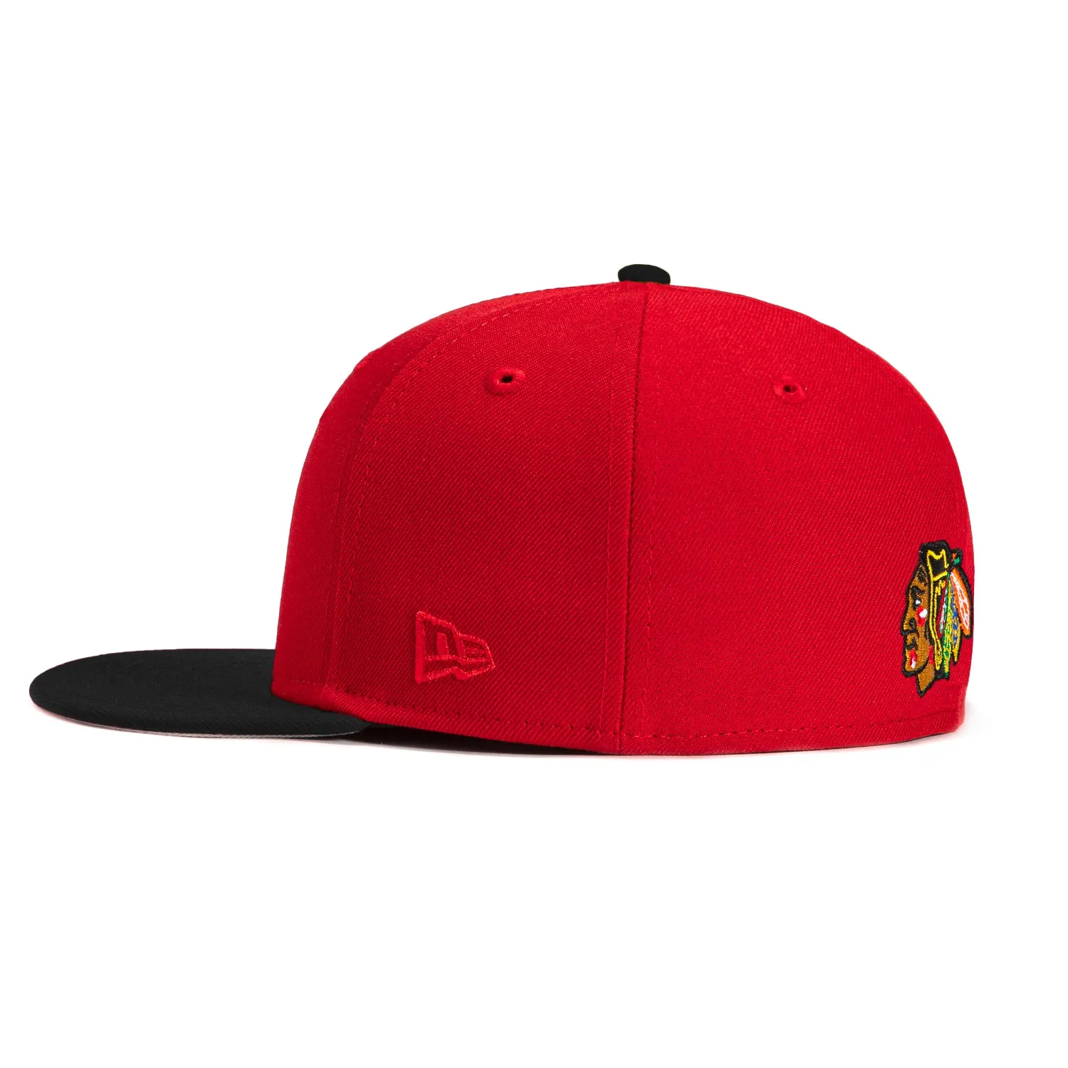 New Era 59Fifty Mascot Chicago Blackhawks Tommy Hawk Hat - Red, Black sold by Hat Club product image thumbnail 3