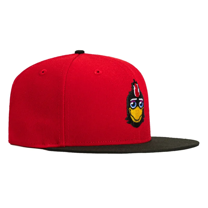 New Era 59Fifty Mascot Chicago Blackhawks Tommy Hawk Hat - Red, Black sold by Hat Club