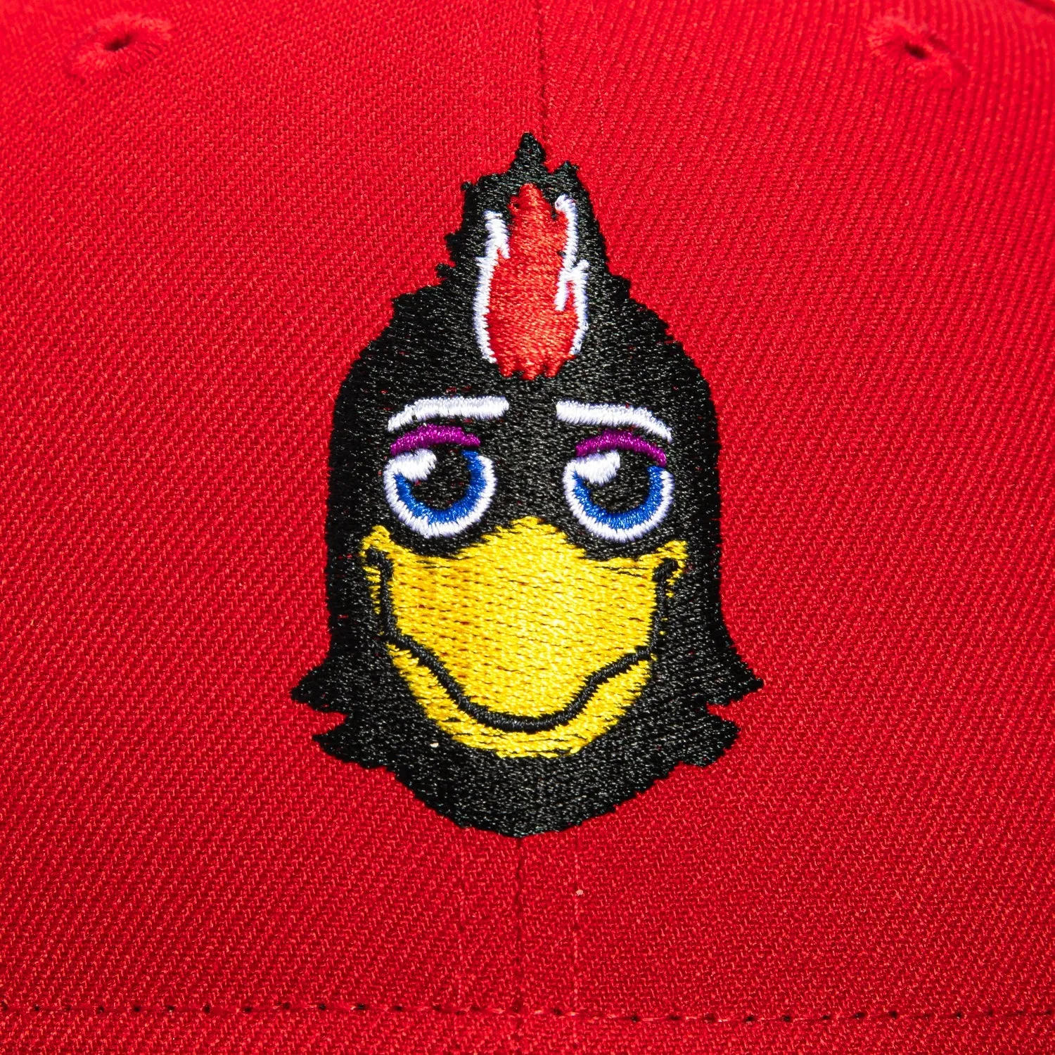 New Era 59Fifty Mascot Chicago Blackhawks Tommy Hawk Hat - Red, Black sold by Hat Club product image thumbnail 4