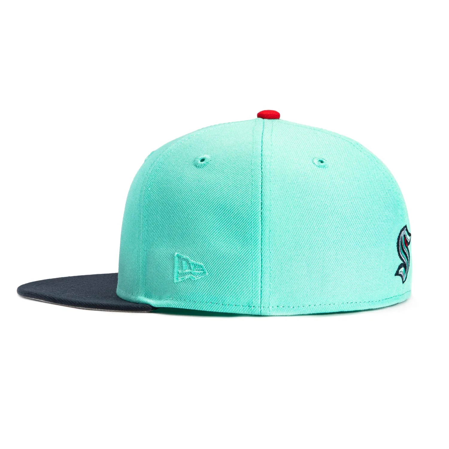 New Era 59Fifty Mascot Seattle Kraken Buoy Hat - Mint, Navy sold by Hat Club product image thumbnail 3