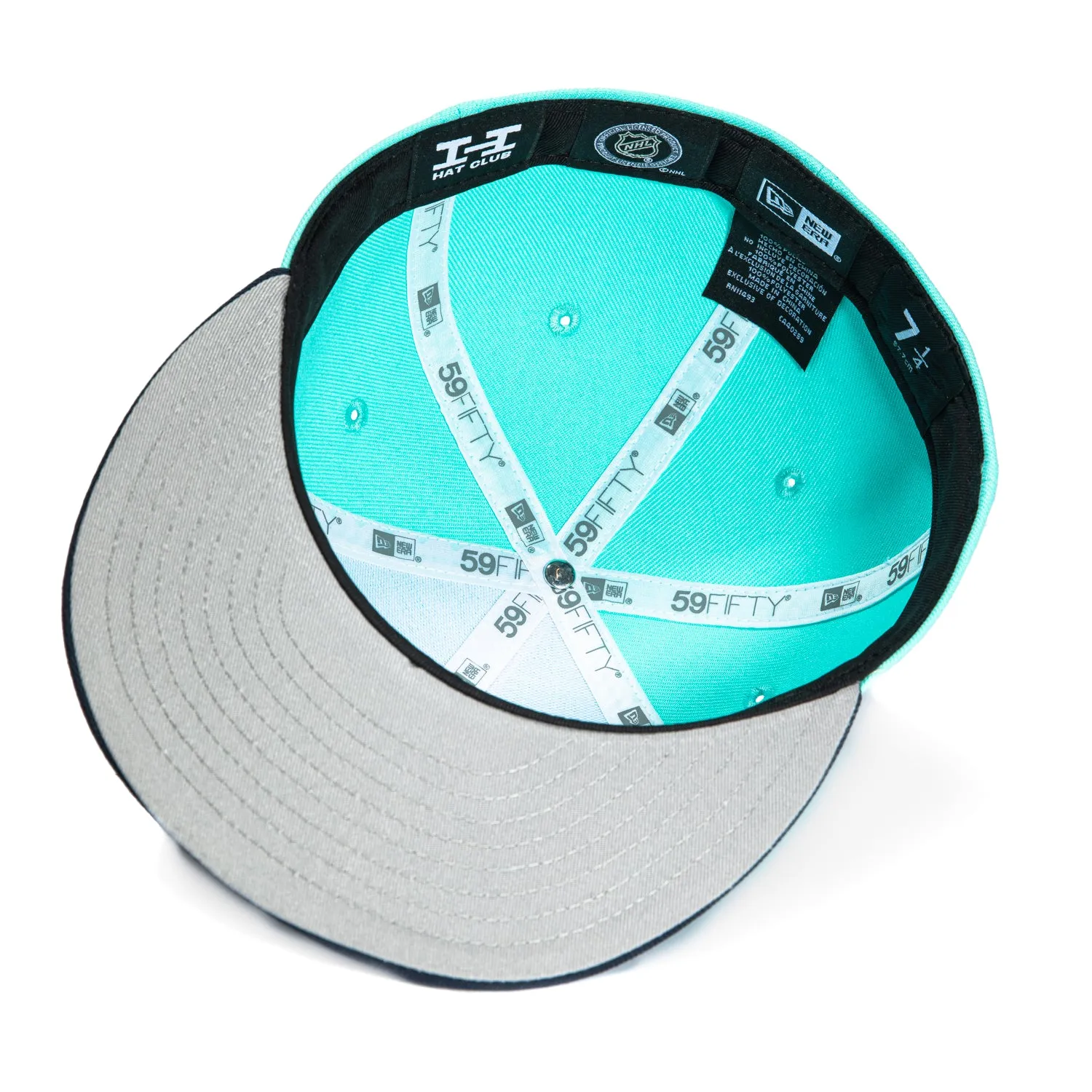 New Era 59Fifty Mascot Seattle Kraken Buoy Hat - Mint, Navy sold by Hat Club product image thumbnail 2