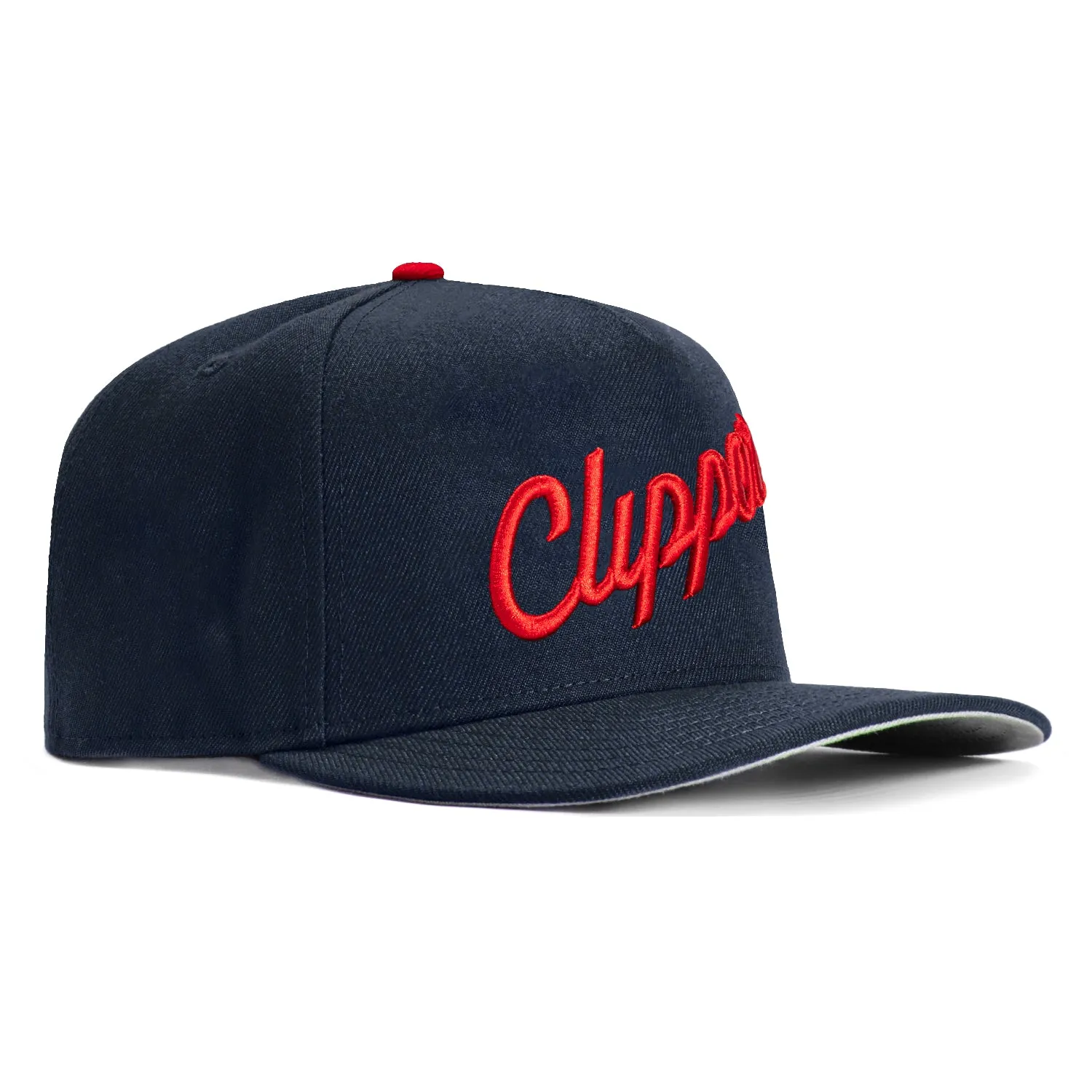New Era 9Seventy Los Angeles Clippers Script Stretch-Snapback Hat - Navy sold by Hat Club