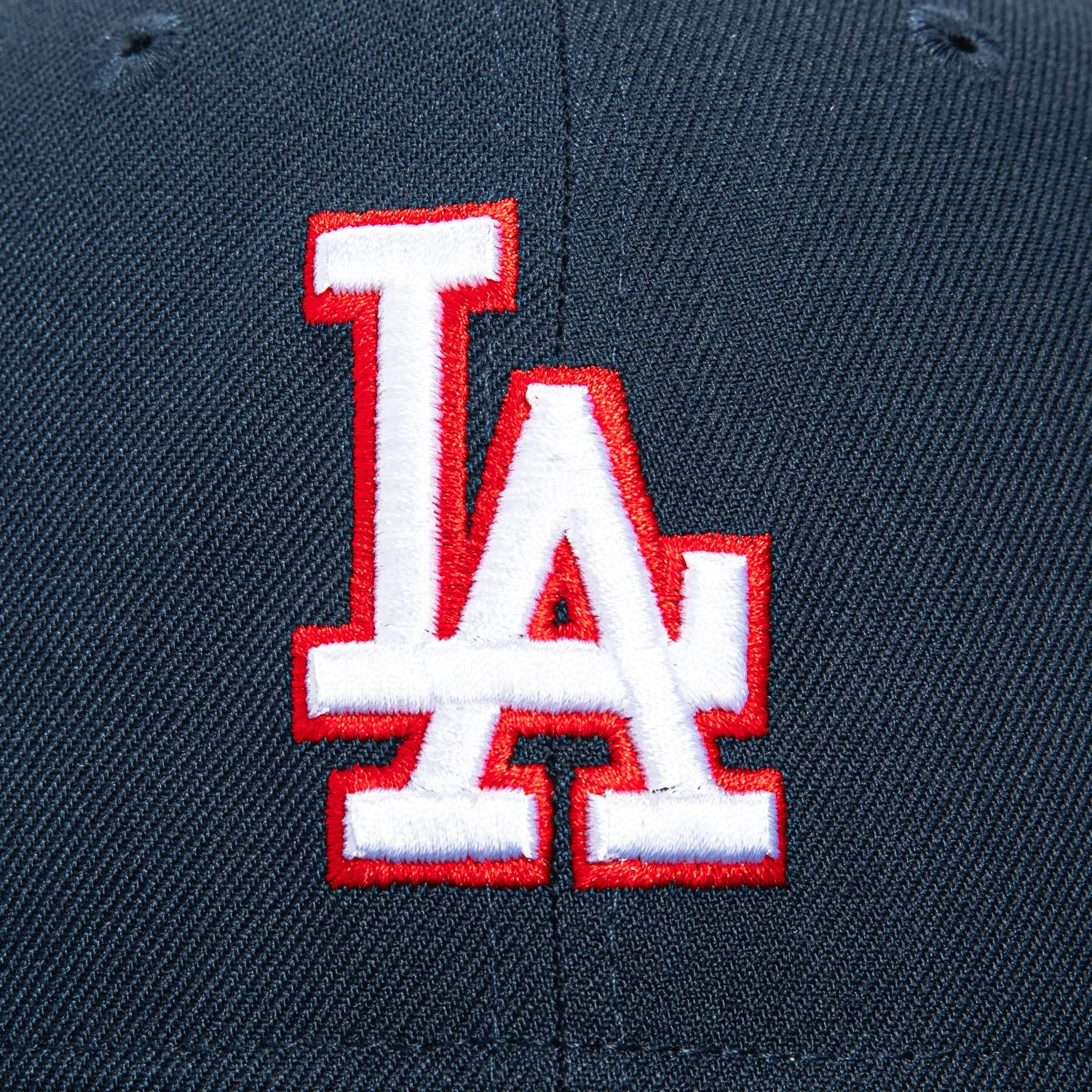New Era 59Fifty Los Angeles Dodgers Korea Flag Patch Hat - Navy, White, Red sold by Hat Club product image thumbnail 4