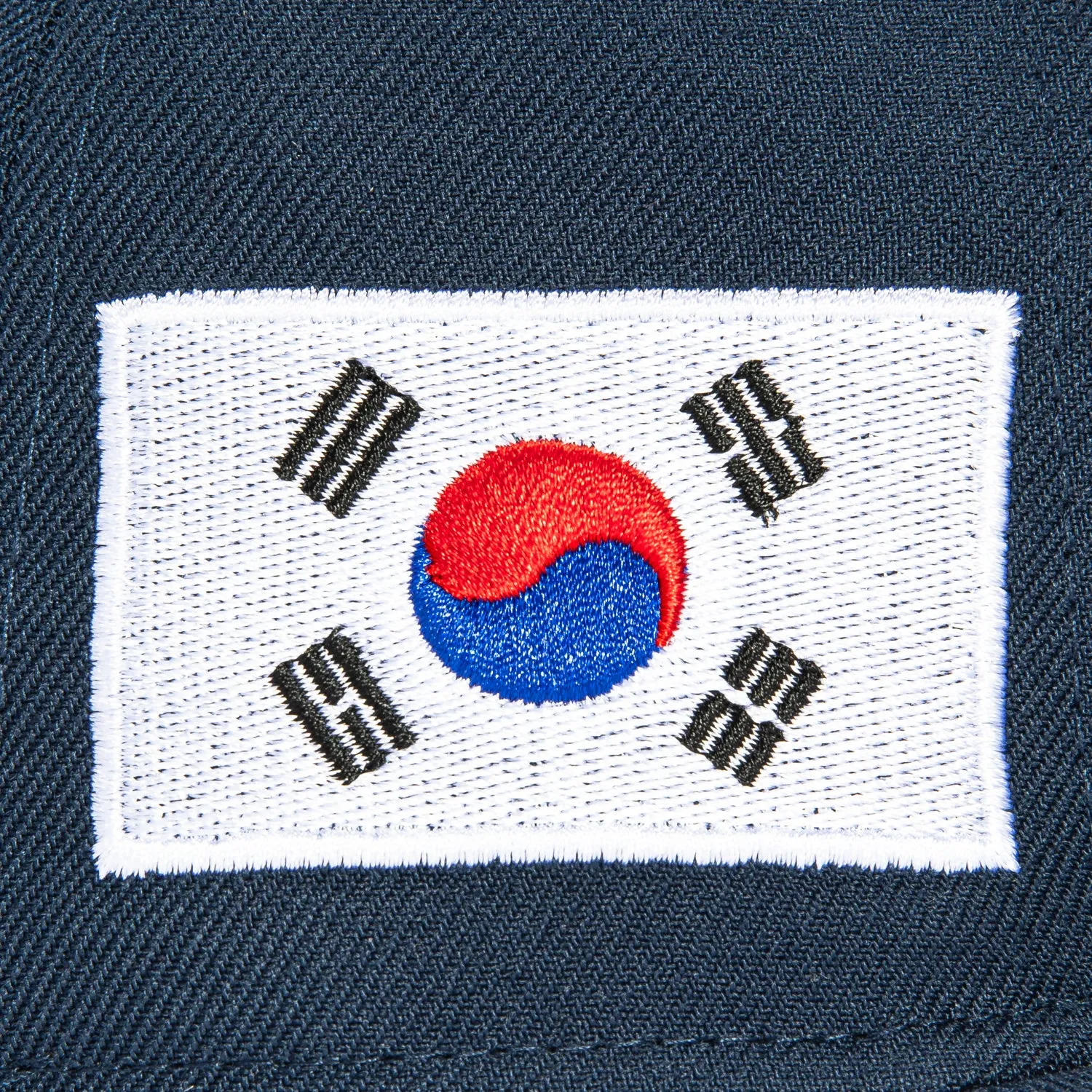 New Era 59Fifty Los Angeles Dodgers Korea Flag Patch Hat - Navy, White, Red sold by Hat Club product image thumbnail 5