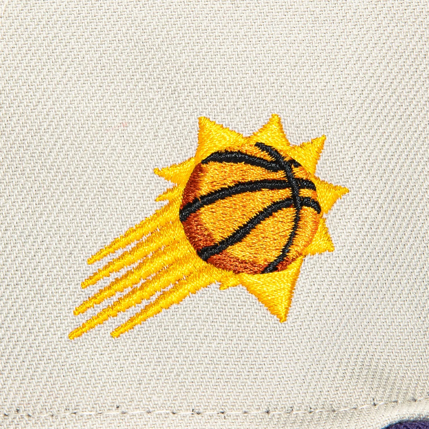 New Era 59Fifty Phoenix Suns Logo Patch Alternate City Edition Hat - Stone, Purple sold by Hat Club product image thumbnail 5