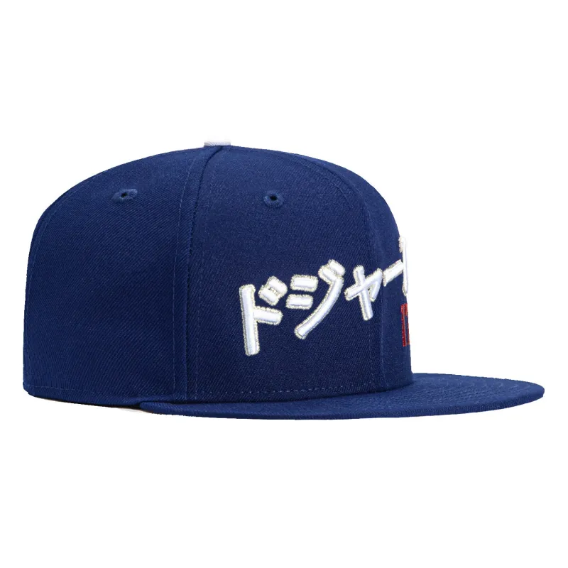 New Era 59Fifty Los Angeles Dodgers Ohtani Kanji Script Patch Hat - Royal sold by Hat Club