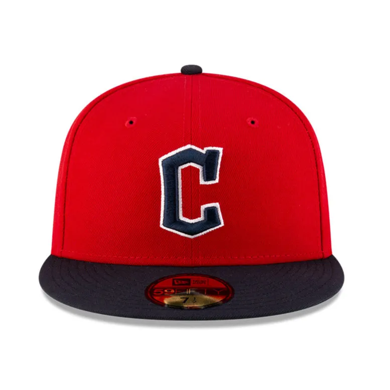 New Era 59Fifty Authentic Collection Cleveland Guardians 2025 Home Hat - Red, Navy sold by Hat Club product image thumbnail 2