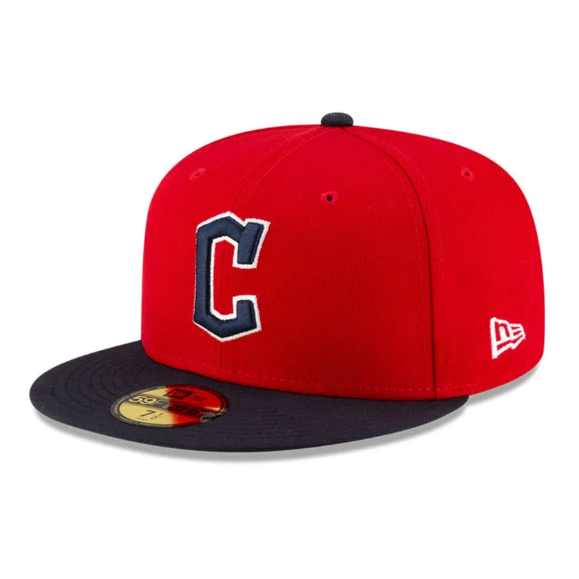 New Era 59Fifty Authentic Collection Cleveland Guardians 2025 Home Hat - Red, Navy sold by Hat Club product image thumbnail 3