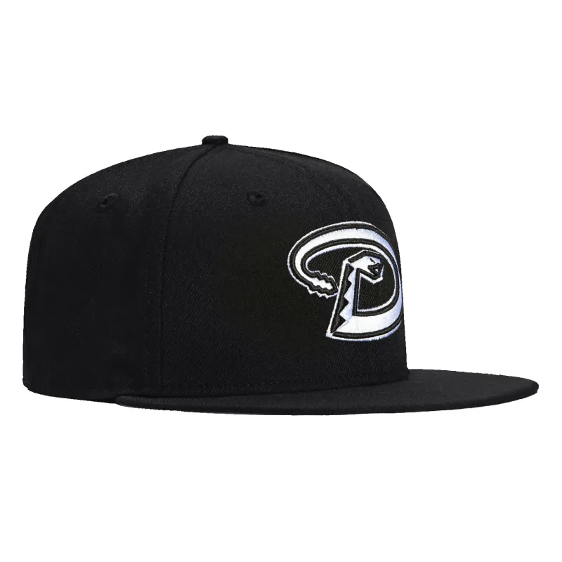 New Era 59Fifty Arizona Diamondbacks D Hat - Black, White sold by Hat Club