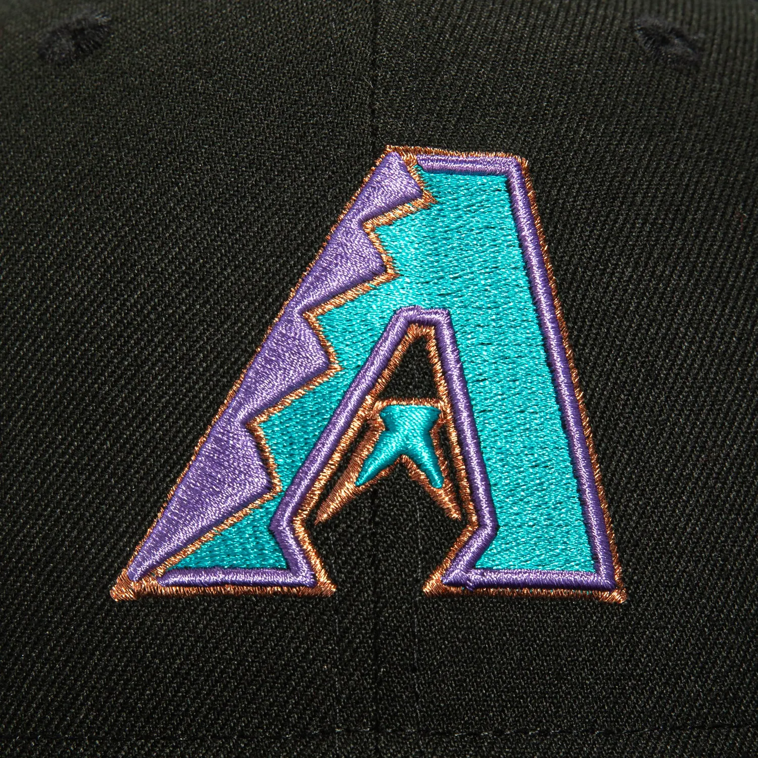 New Era 59Fifty Arizona Diamondbacks A Hat - Black, Teal, Purple sold by Hat Club product image thumbnail 4