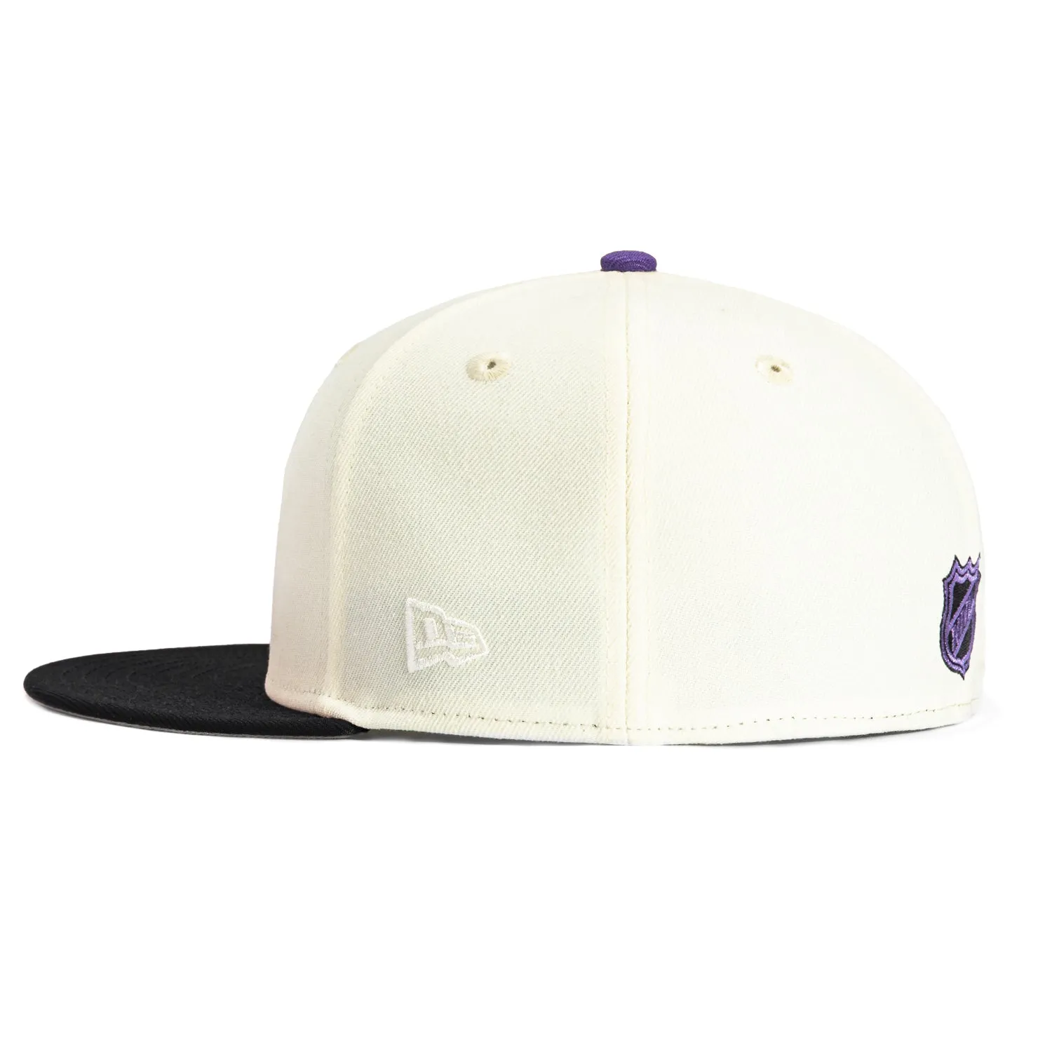 New Era 59Fifty White Dome Los Angeles Kings Alternate Hat - White, Black sold by Hat Club product image thumbnail 3