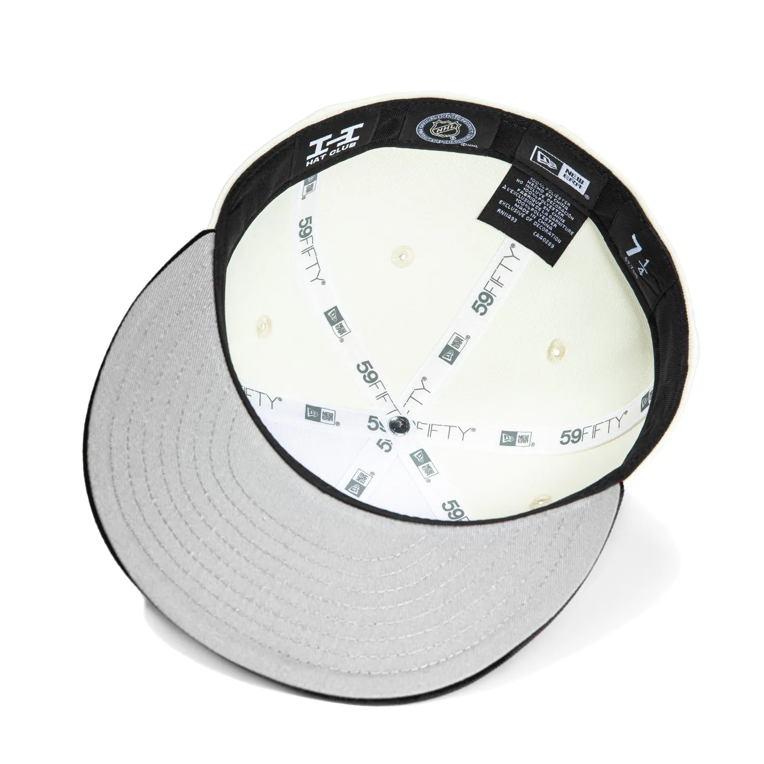 New Era 59Fifty White Dome Los Angeles Kings Alternate Hat - White, Black sold by Hat Club product image thumbnail 2