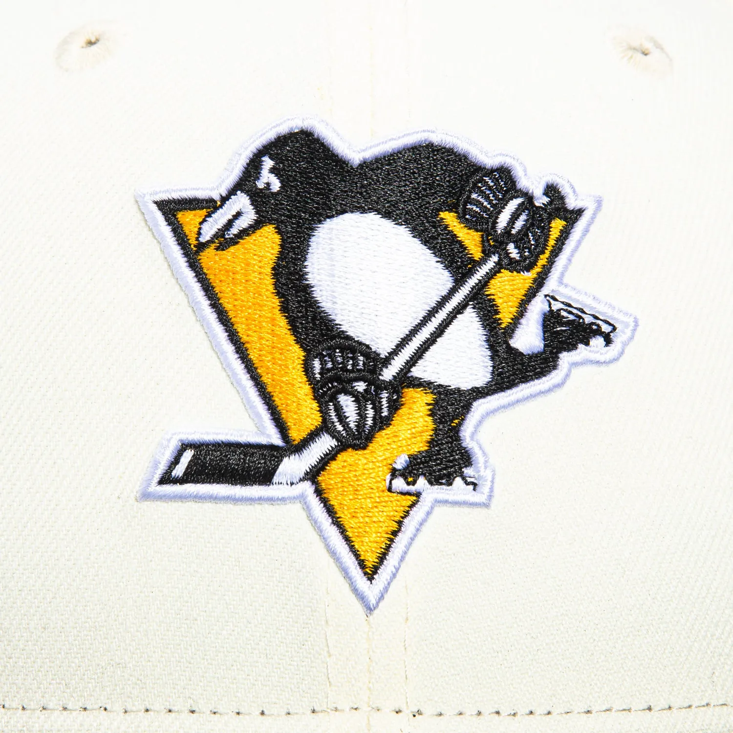 New Era 59Fifty White Dome Pittsburgh Penguins Hat - White, Black sold by Hat Club product image thumbnail 4
