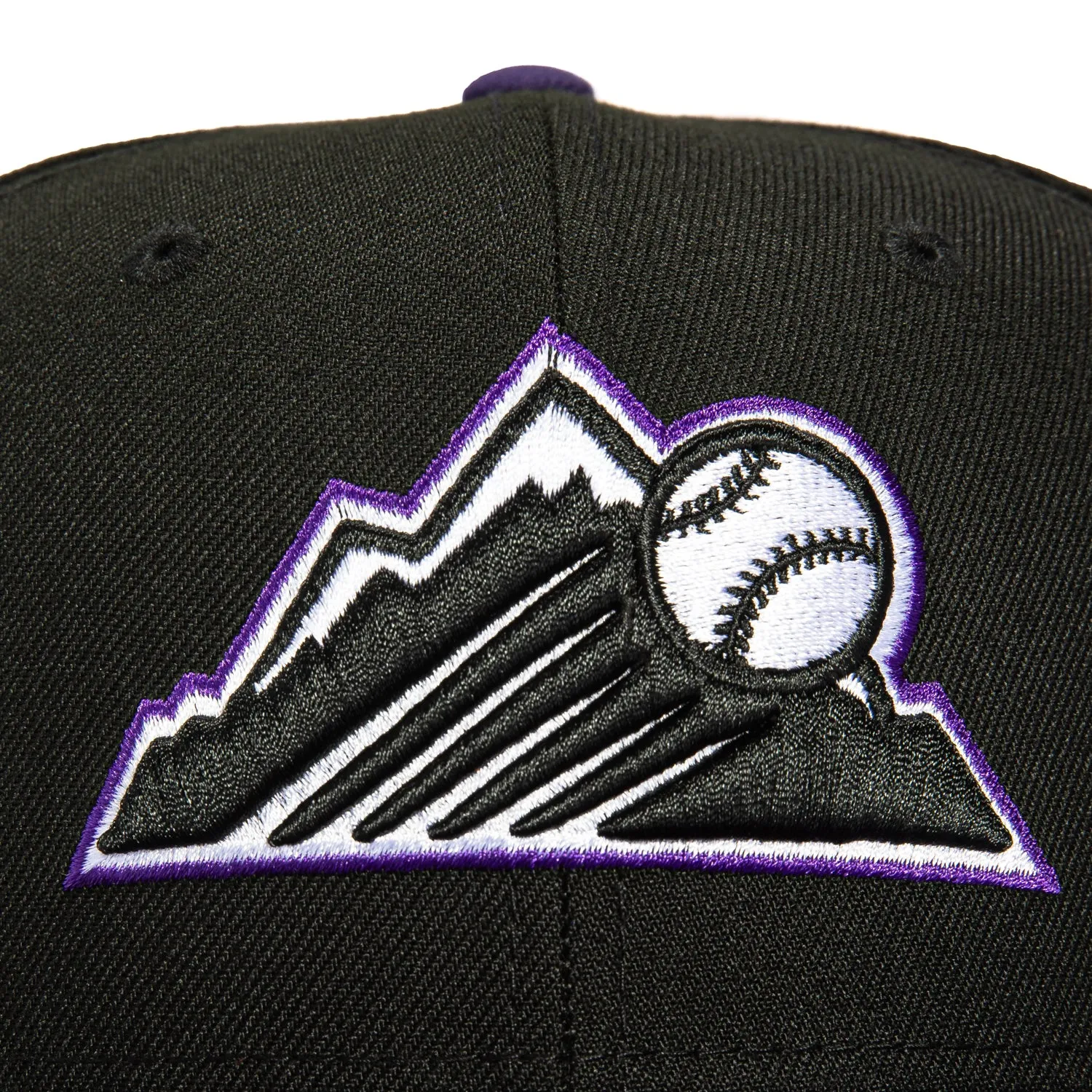 New Era 59Fifty Colorado Rockies 2025 City Connect Game Hat - Black, Purple sold by Hat Club product image thumbnail 4