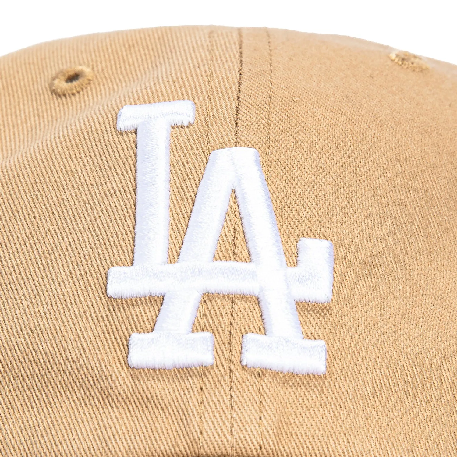 47 Brand Los Angeles Dodgers Adjustable Cleanup Hat - Khaki, White sold by Hat Club product image thumbnail 3