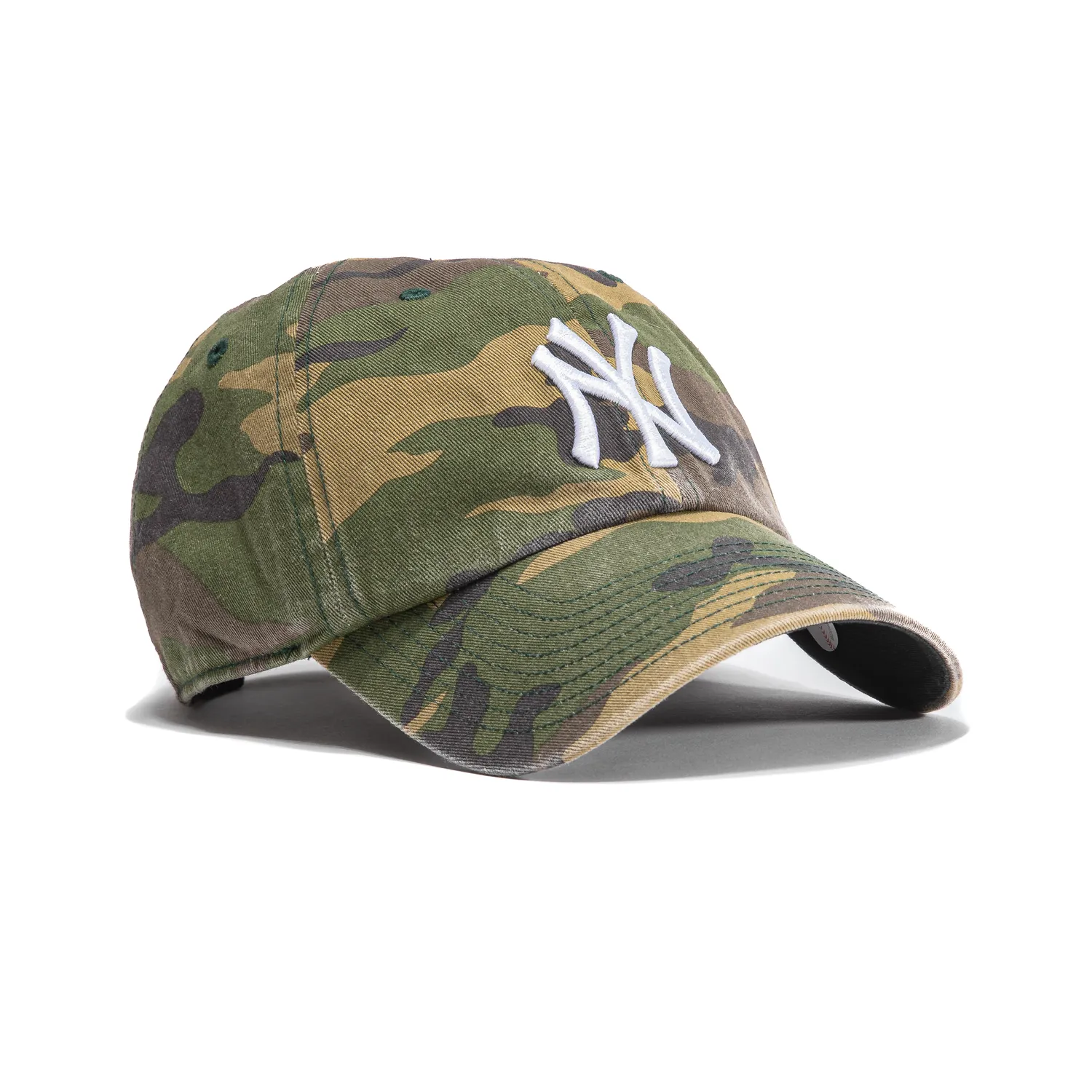 47 Brand New York Yankees Cleanup Adjustable Hat - Camo sold by Hat Club