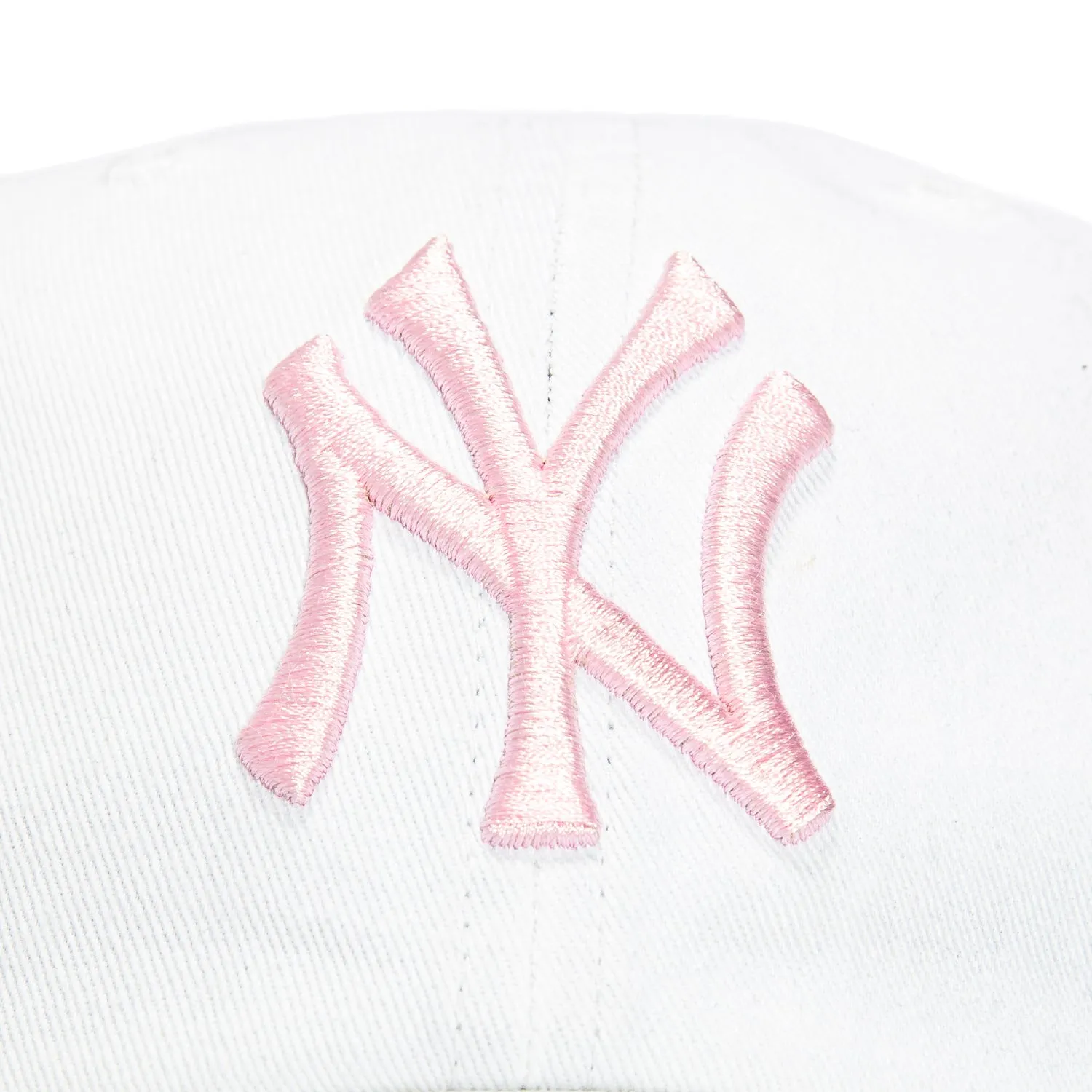 47 Brand Cleanup New York Yankees Adjustable Hat - White, Pink sold by Hat Club product image thumbnail 3