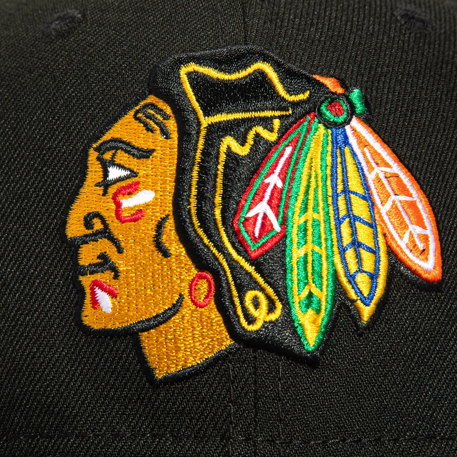 New Era 59Fifty Chicago Blackhawks OTC Hat - Black, Red sold by Hat Club product image thumbnail 4