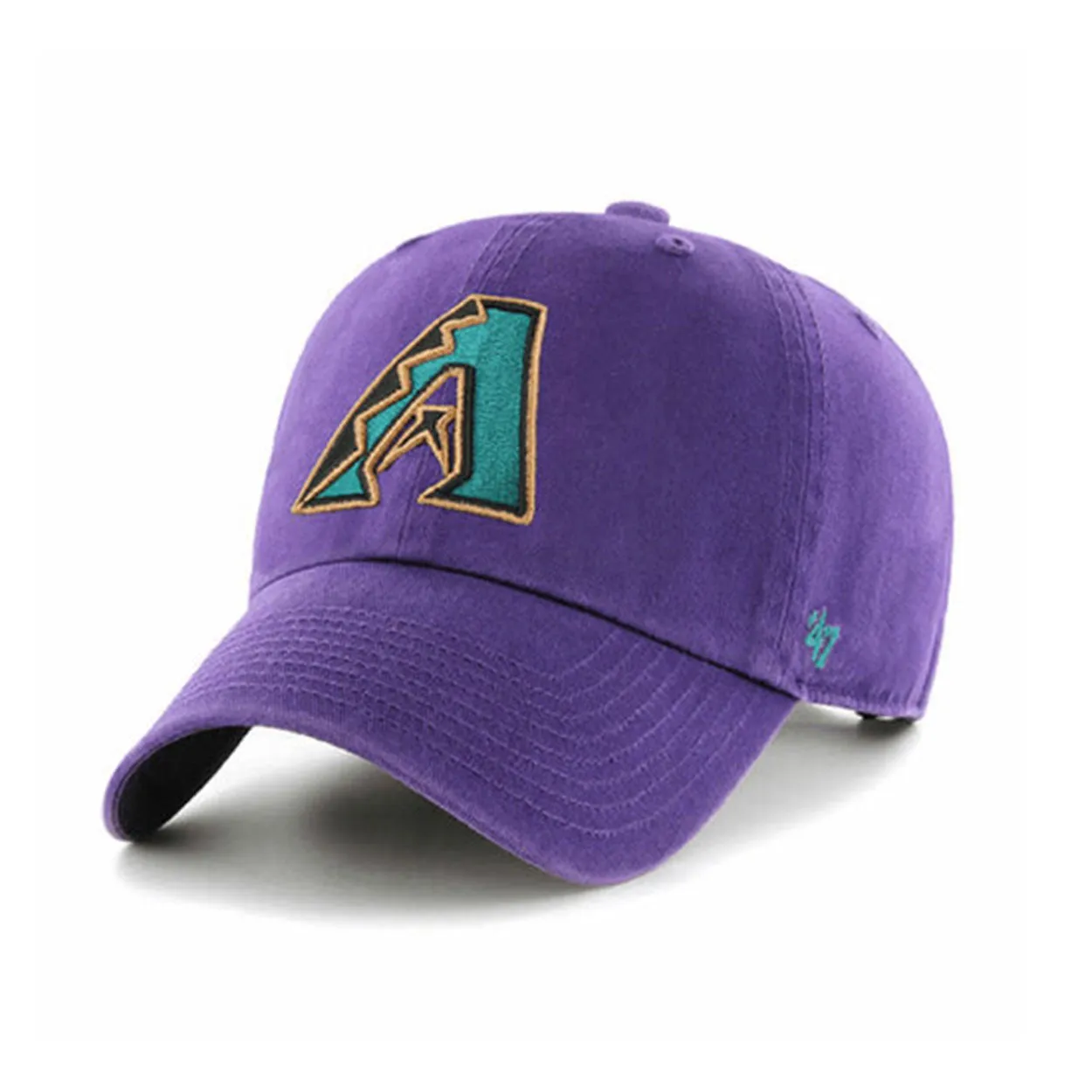 47 Brand Arizona Diamondbacks 1998 Cleanup Adjustable Hat - Purple sold by Hat Club