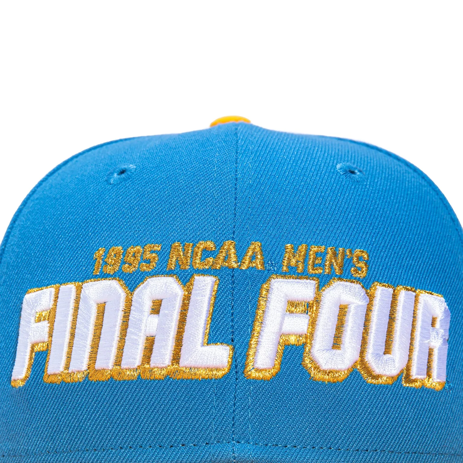 New Era 59Fifty UCLA Bruins 1995 Final Four Patch Final Four Hat - Light Blue, Gold sold by Hat Club product image thumbnail 4