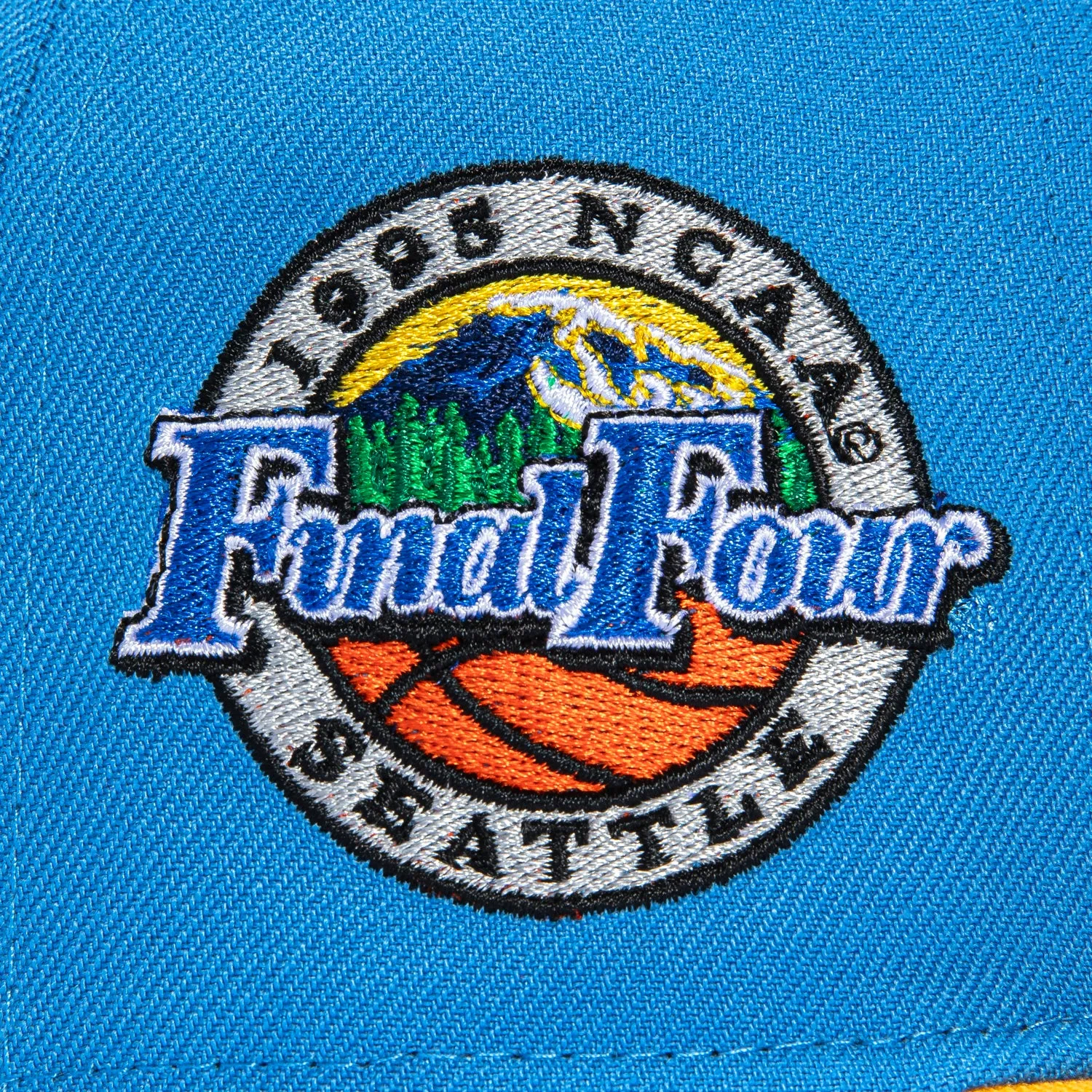 New Era 59Fifty UCLA Bruins 1995 Final Four Patch Final Four Hat - Light Blue, Gold sold by Hat Club product image thumbnail 5