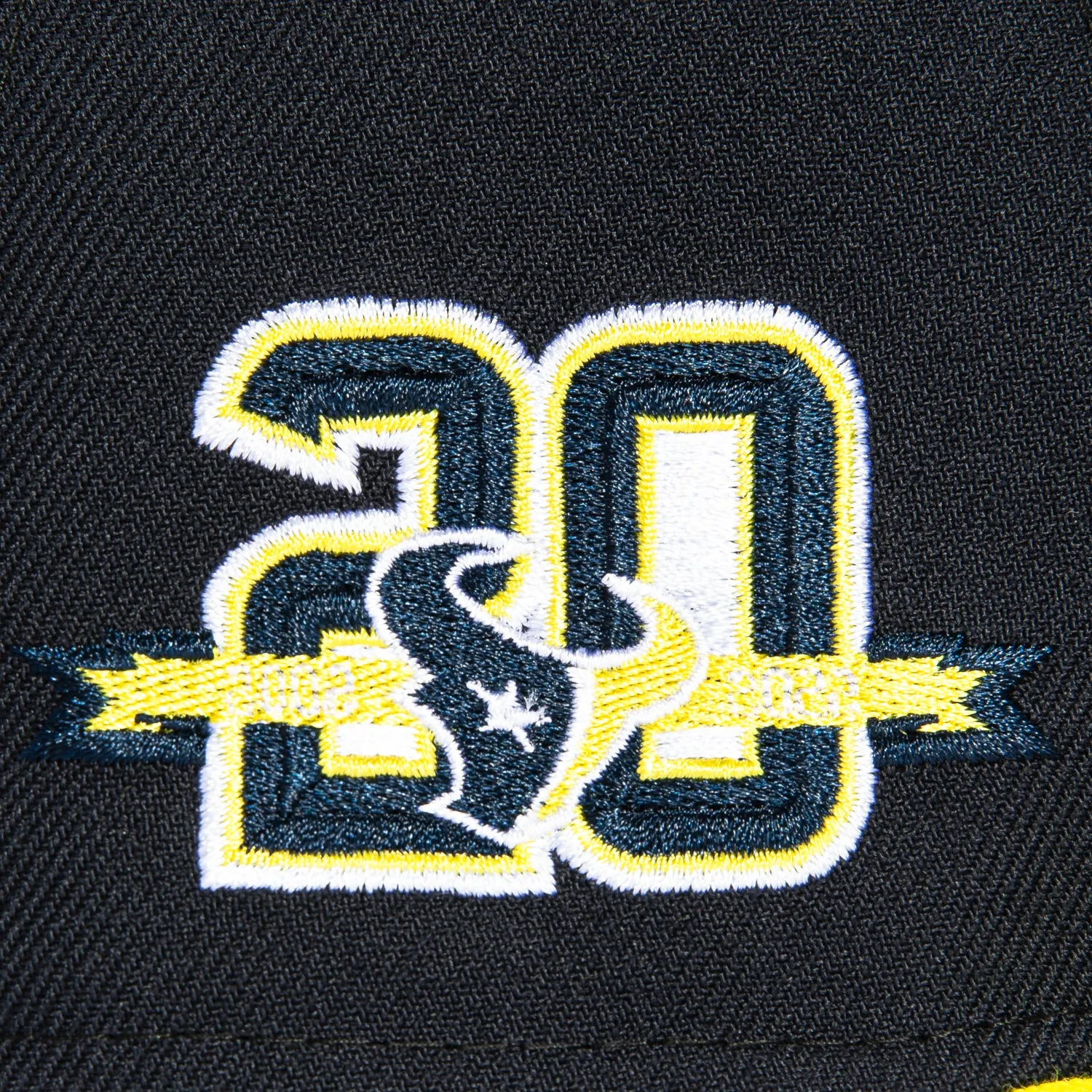 New Era 59Fifty Houston Texans 20th Anniversary Patch Hat - Navy, Yellow sold by Hat Club product image thumbnail 5