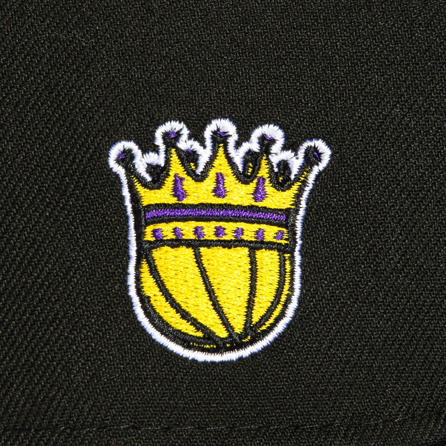 New Era 59Fifty Los Angeles Lakers Crown Logo Patch LA Gradient Hat - Black sold by Hat Club product image thumbnail 5