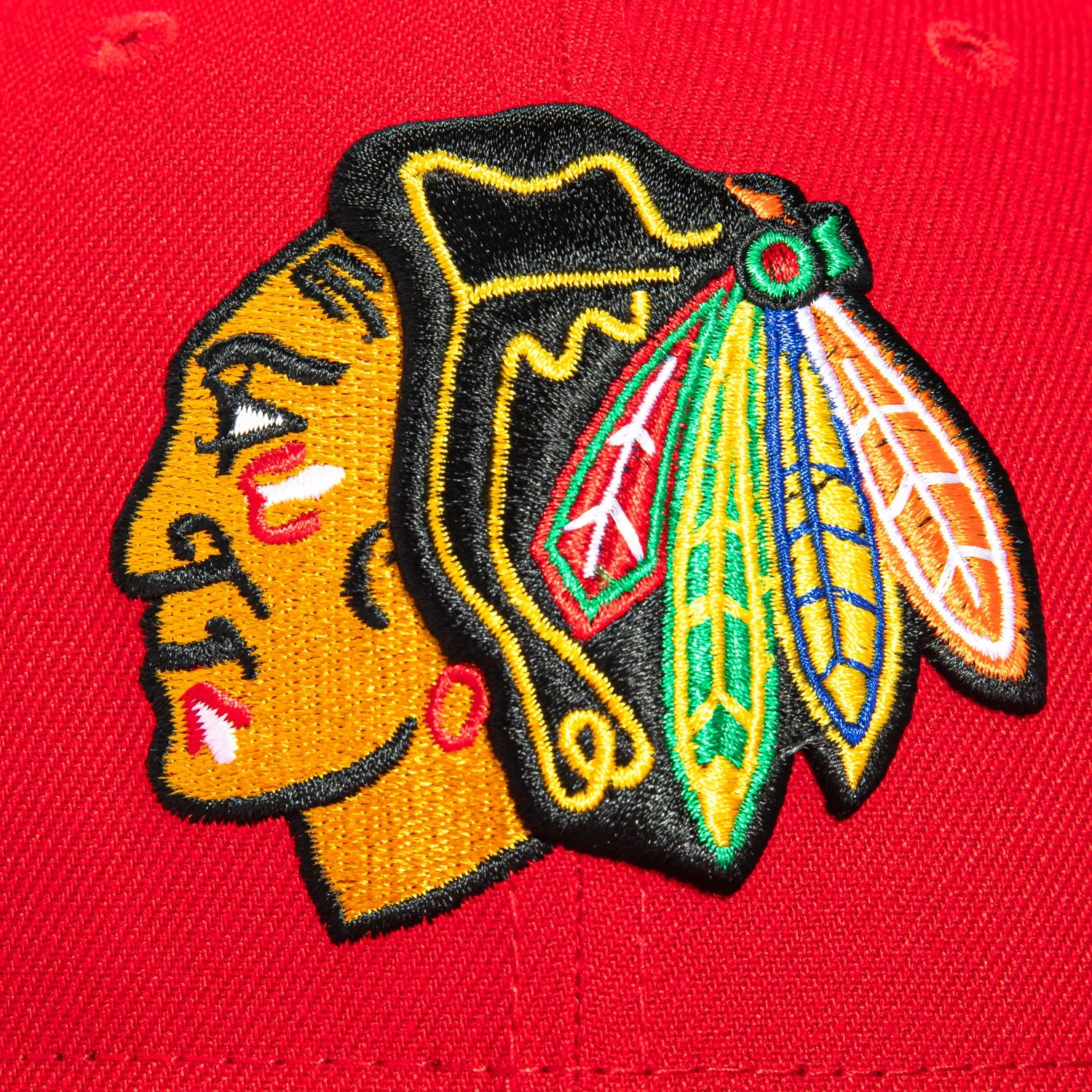 New Era 59Fifty Chicago Blackhawks OTC Hat - Red sold by Hat Club product image thumbnail 4