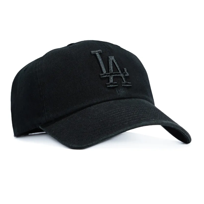 47 Brand Los Angeles Dodgers Cleanup Adjustable Hat - Black, Black, Black made by 47