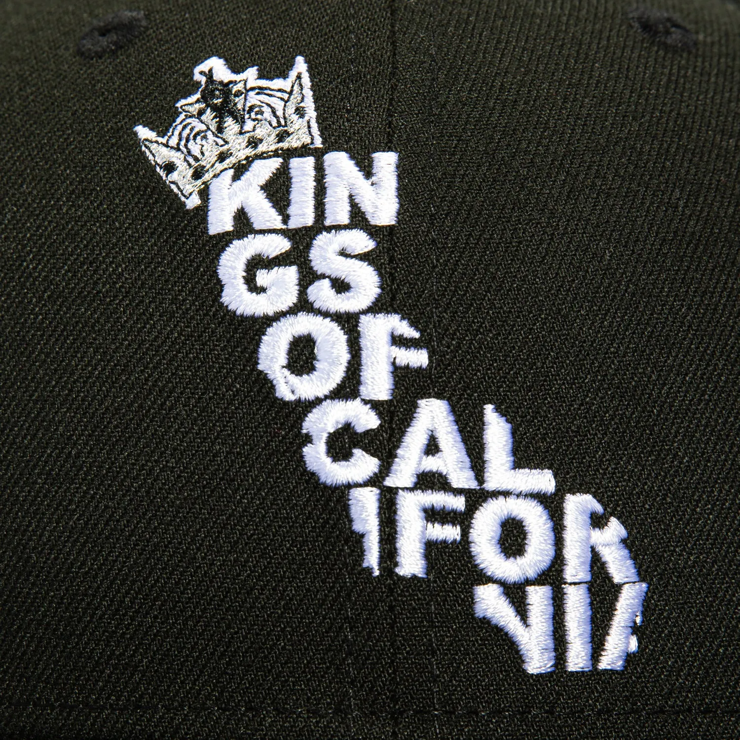New Era 59Fifty Los Angeles Kings 2014 Stanley Cup Patch Kings of California Hat - Black sold by Hat Club product image thumbnail 4