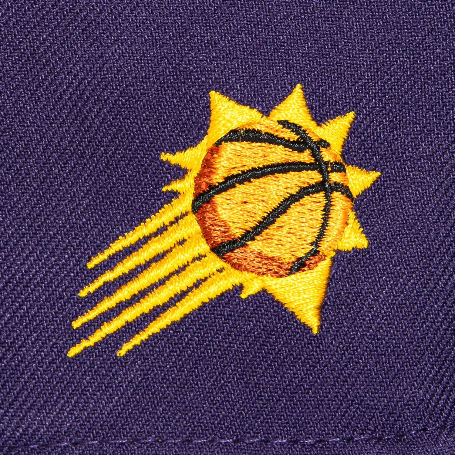 New Era 59Fifty Phoenix Suns Logo Patch Alternate City Edition Hat - Purple, Black sold by Hat Club product image thumbnail 5