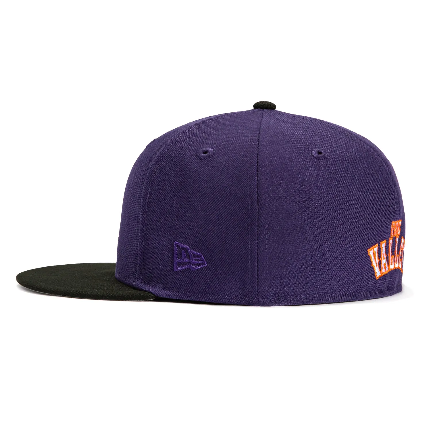 New Era 59Fifty Phoenix Suns Logo Patch Alternate City Edition Hat - Purple, Black sold by Hat Club product image thumbnail 3