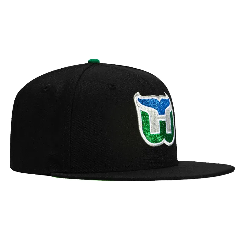 New Era 59Fifty Hartford Whalers Team UV Hat - Black sold by Hat Club