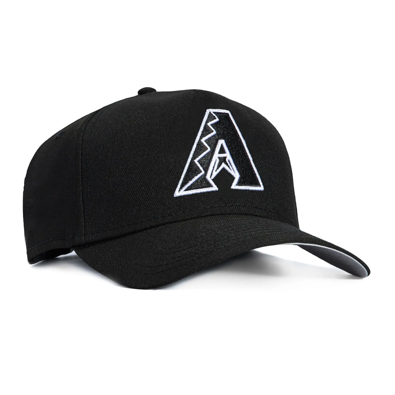 New Era 9Forty A-Frame Arizona Diamondbacks A Snapback Hat - Black, White sold by Hat Club
