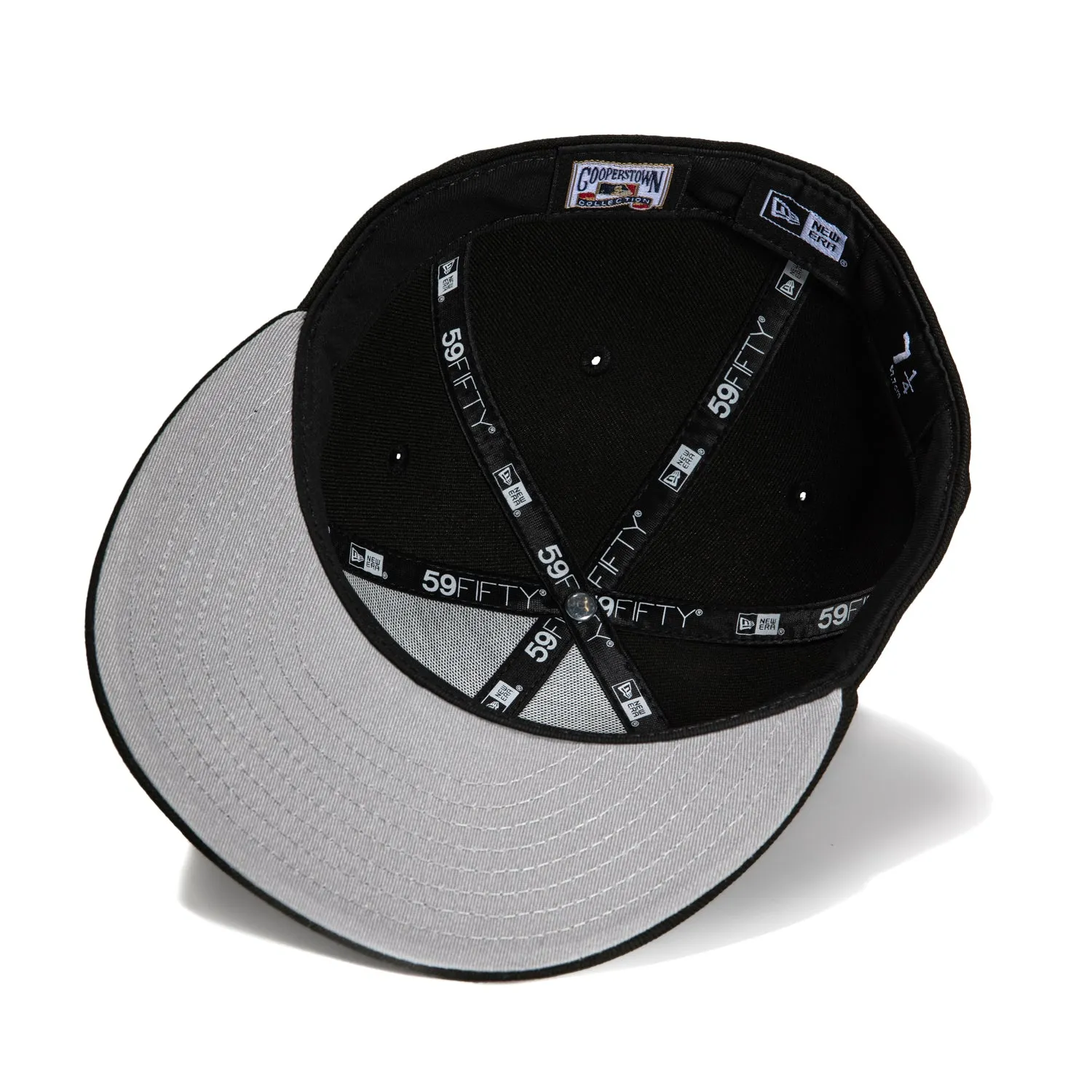 New Era 59Fifty Los Angeles Dodgers 1988 World Series Patch Hat - Black, Metallic Silver, Red sold by Hat Club product image thumbnail 2