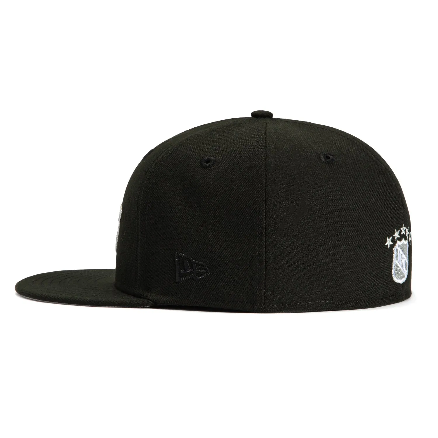 New Era 59Fifty Los Angeles Kings Word Hat - Black, Metallic Silver sold by Hat Club product image thumbnail 3