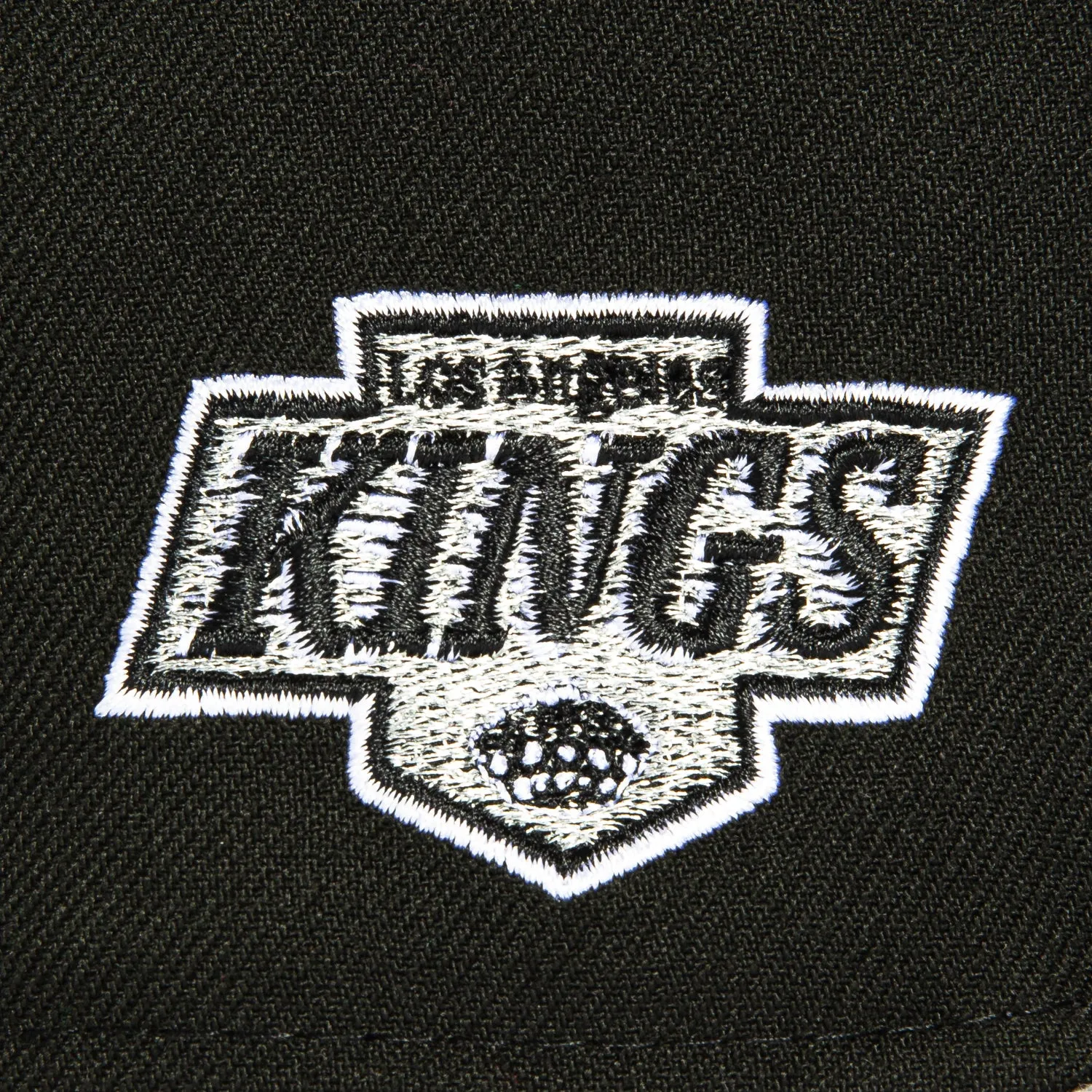 New Era 59Fifty Los Angeles Kings Logo Patch Script Hat - Black, Grey sold by Hat Club product image thumbnail 5