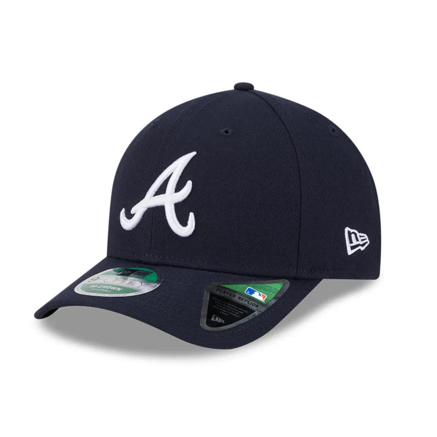 New Era 9Forty M-Crown Atlanta Braves Snapback Road Hat - Navy sold by Hat Club product image thumbnail 3