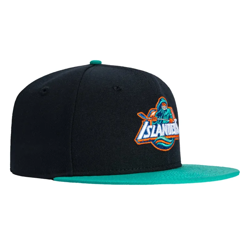 New Era 59Fifty New York Islanders Hat - Navy, Teal sold by Hat Club