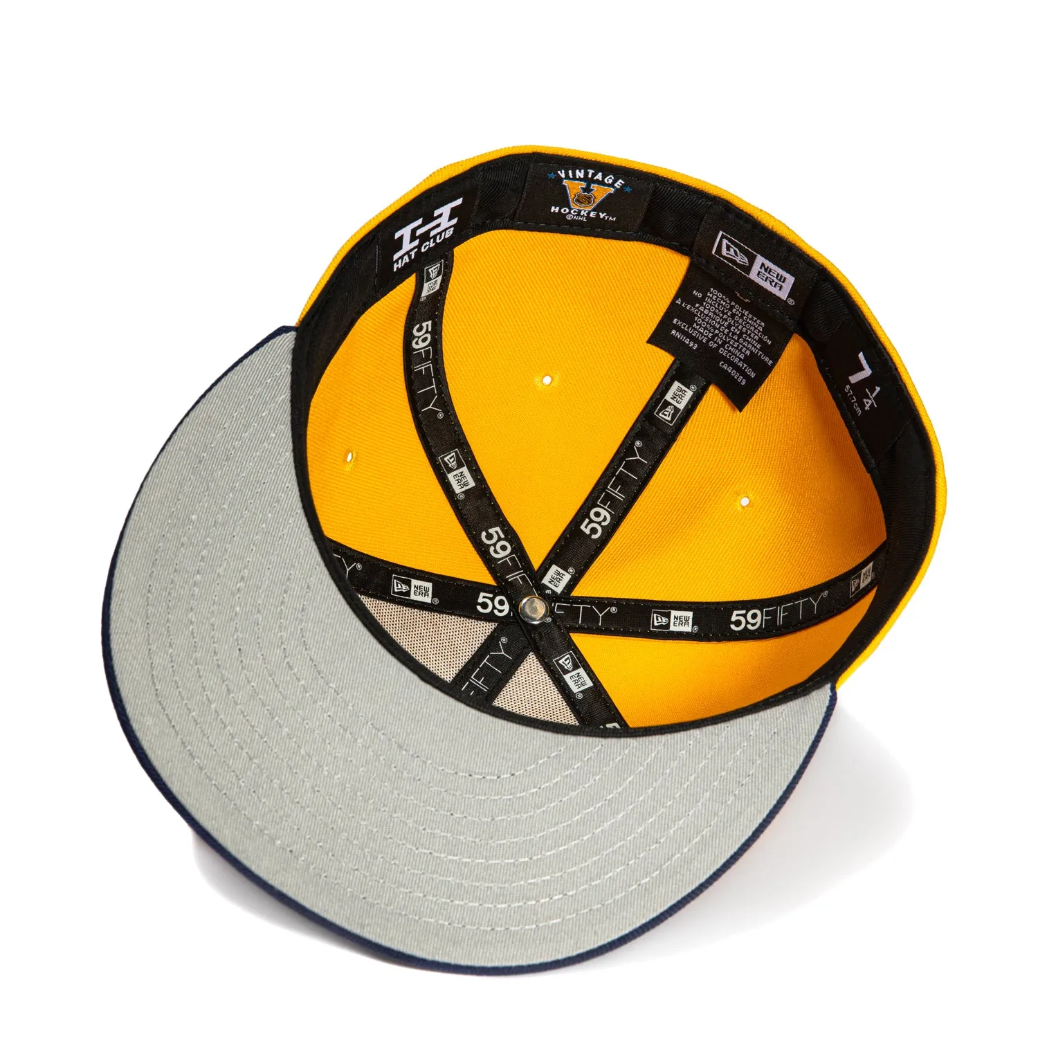 New Era 59Fifty Nashville Predators Hat - Gold, Light Navy sold by Hat Club product image thumbnail 2